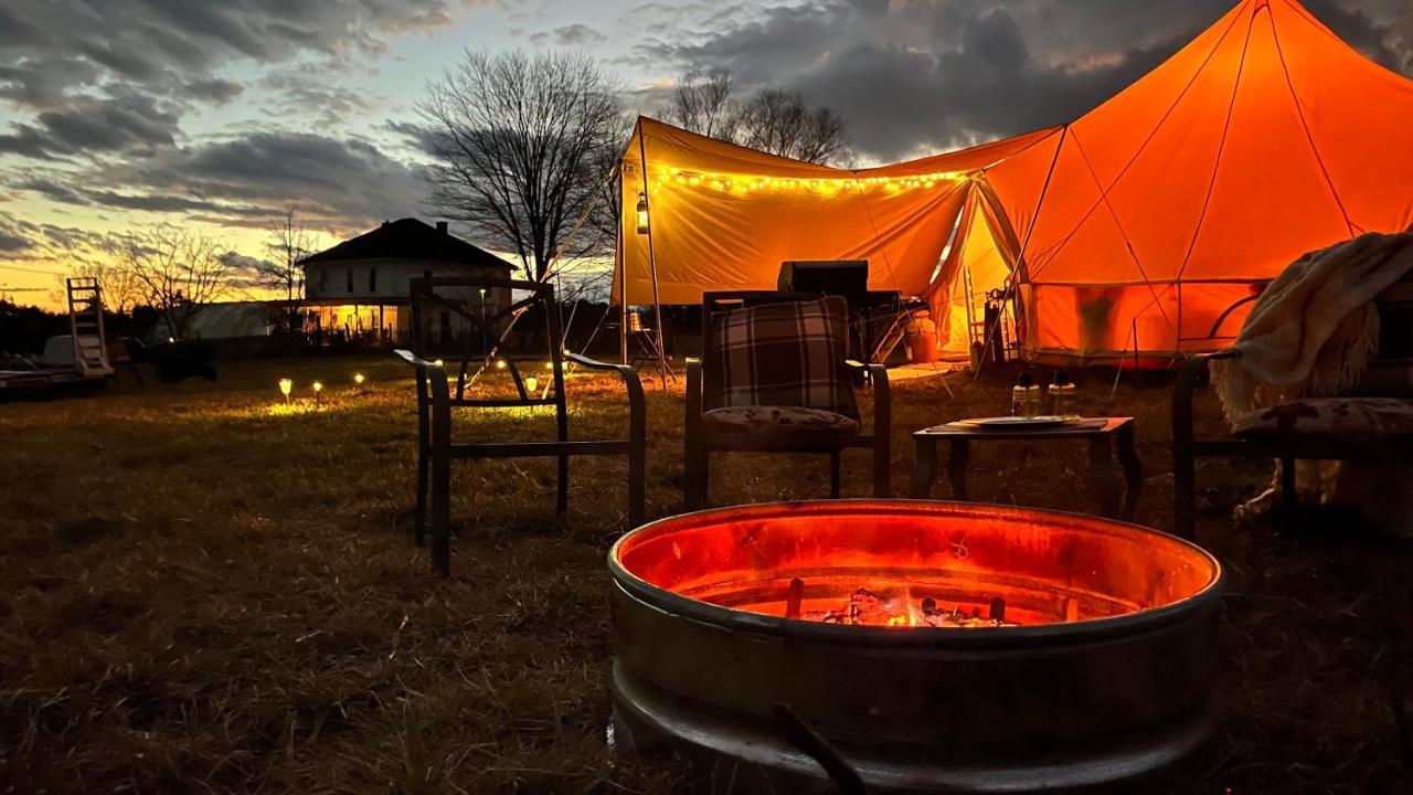 Shenandoah Valley Glamping - Amazing Views - Farm Edinburg Exteriér fotografie