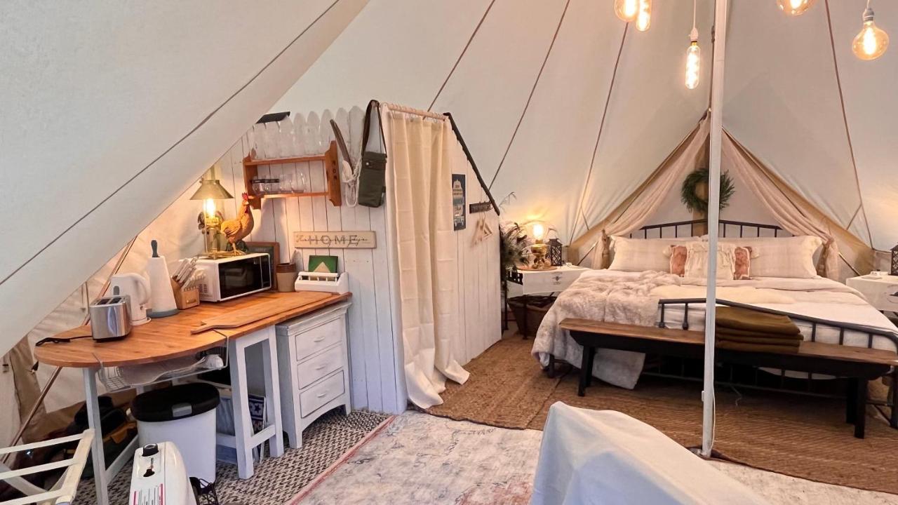 Shenandoah Valley Glamping - Amazing Views - Farm Edinburg Exteriér fotografie